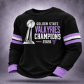 Golden State Valkyries Merch WNBA Champions 2026 Long Sleeve Shirt Golden State Valkyries Clothes - Gearneko