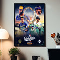 Milwaukee Brewers VS Tampa Bay Rays World Series Capital One 2026 Poster World Series Championship Poster - Gearneko