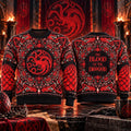 House Of The Dragon Targaryen Ugly Christmas Sweater House Of The Dragon Apparel Best Gifts - Gearneko