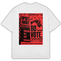 Dream Defenders Upset About Gas Prices Go Vote Political Poster Graphic T-Shirt Dream Defenders Clothing - Gearneko