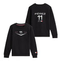 Tommy Hilfiger x Cadillac F1 Merch Team Chervon Black Sweatshirt F1 Apparel - Gearneko
