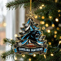 Carolina Panthers Acrylic Christmas Ornament Christmas House Decor Xmas Gifts - Gearneko