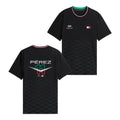 Tommy Hilfiger x Cadillac F1 Merch Sergio Perez Mexico GP Black Shirt Cadillac F1 Clothes Fan Gifts - Gearneko