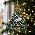 Philadelphia Eagles Acrylic Christmas Ornament Xmas Decorations Christmas Gift - Gearneko