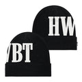 HWBT Store Merch Logo Beanie Hard Work Beats Talent Accessories - Gearneko