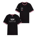 Tommy Hilfiger x Cadillac F1 Merch Team Logo Black T-Shirt Cadillac Formula 1 Outfits - Gearneko