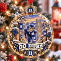 Duke Blue Devils Go Duke Christmas Bauble Xmas Tree Decor Gifts For Christmas - Gearneko