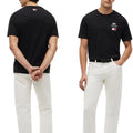 Tommy Hilfiger x Cadillac F1 Merch Team Racing Black Logo Shirt Tommy Hilfiger Clothes F1 Lover Gifts - Gearneko