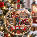 Nebraska Cornhuskers Christmas Bauble Festive Home Decor Christmas Gift For Fans - Gearneko