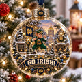 Notre Dame Fighting Irish NCAA Christmas Bauble Xmas House Decor Christmas Gifts - Gearneko