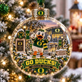 Oregon Ducks Christmas Bauble Xmas Decorations Christmas Gifts For Ducks Fans - Gearneko