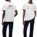 Tommy Hilfiger x Cadillac F1 Merch Team Racing Valtteri Bottas Driver 77 T-Shirt Cadillac F1 Clothing - Gearneko