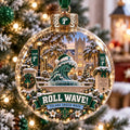 Tulane Green Wave NCAA Christmas Bauble Best Xmas Tree Decor Christmas Gifts For Football Lovers - Gearneko