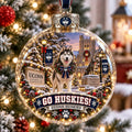 Uconn Huskies Christmas Bauble Xmas Decorations Christmas Gifts For Football Fans - Gearneko