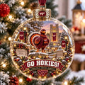 Virginia Tech Hokies Go Hokies Christmas Bauble Christmas Decorations Xmas Gift Ideas - Gearneko