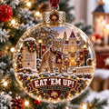 Texas State Bobcats NCAA Christmas Bauble Best Xmas Bauble Christmas Decor - Gearneko