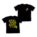 Jshock Merch Black Anti Hate Hate Club T-Shirt Jshock Streetwear Apparel - Gearneko