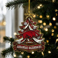 Arkansas Razorbacks NCAA Acrylic Christmas Ornament Christmas House Decorations - Gearneko
