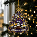 East Carolina Pirates NCAA Acrylic Christmas Ornament Xmas Hanging Christmas Tree Decor - Gearneko