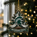 Michigan State Spartans NCAA Acrylic Christmas Ornament Xmas Tree Decorations Best Gifts - Gearneko