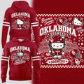 Oklahoma Sooners X Hello Kitty Hoodie Oklahoma Sooners Apparel Best Fan Gifts - Gearneko