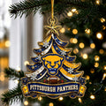 Pitt Panthers NCAA Acrylic Christmas Ornament Winter Accessories Xmas Decor - Gearneko