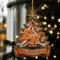 Sam Houston Bearkats NCAA Acrylic Christmas Ornament Xmas Tree Decor Christmas Gifts For Fans - Gearneko
