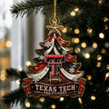 Texas Tech Red Raiders NCAA Acrylic Christmas Ornament Best Christmas House Decor - Gearneko