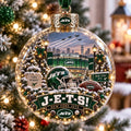 New York Jets Christmas Bauble Festive Decorations Idea Best Christmas Gift - Gearneko