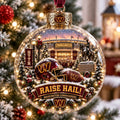 Washington Commanders Raise Hail Christmas Bauble Xmas Tree Decor Christmas Gift Idea - Gearneko