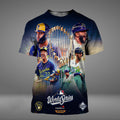 Milwaukee Brewers VS Tampa Bay Rays World Series Capital One 2026 All Over T-Shirt Fan Gifts - Gearneko