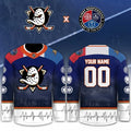 Custom Anaheim Ducks Merch 2026 First Responders Hockey Jersey Anaheim Ducks Apparel - Gearneko