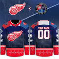 Custom Detroit Red Wings Merch 2026 First Responders Jersey Detroit Red Wings Apparel - Gearneko