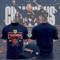 Illinois Fighting Illini Merch Football 2026 Music City Bowl Champions T-Shirt Illinois Fighting Illini Clothing - Gearneko