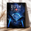 Rush St Louis MO Event Poster 2026 Rush Merch Best Home Decor Rock Lover Gifts - Gearneko