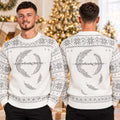 A Perfect Circle Feathers Ugly Christmas Sweater A Perfect Circle Xmas Clothing - Gearneko