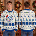 Busch Light Logo Ugly Sweater Christmas Apparel Beer Lover Xmas Gifts - Gearneko