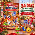 Kellogg's Retro Cereal Christmas 2026 Advent Calendar Xmas Countdown Christmas Gifts - Gearneko