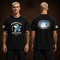 Formula 1 Peanuts X F1 Pups Pit Crew Black T-Shirt Presents For Snoopy Lovers - Gearneko