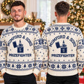 Mumford And Sons Prizefighter Lighter Ugly Christmas Sweater Mumford And Sons Apparel - Gearneko