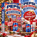 Pepsi Retro Christmas 2026 Advent Calendar Xmas Advent Calendar Christmas Gifts - Gearneko