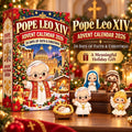 Pope Leo XIV 2026 Christmas Advent Calendar Xmas Countdown Christian Christmas Gifts - Gearneko