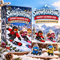 Snowboarding Christmas 2026 Advent Calendar Xmas Advent Calendar Ski Lover Christmas Gifts - Gearneko