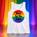 LGBTQ Pride Here For The Gays Tank Top LGBTQ Clothing Gifts For BFF - Gearneko