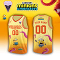 Custom Golden State Valkyries Minions And Monsters Jersey Golden State Valkyries Apparel - Gearneko