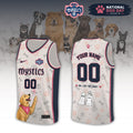 Personalized Washington Mystics National Dog Day WNBA Jersey Washington Mystics Apparel - Gearneko