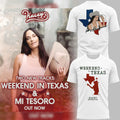 Kacey Musgraves Merch Weekend In Texas White T-Shirt Kacey Musgraves Apparel Fan Gifts - Gearneko