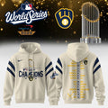 Milwaukee Brewers Merch World Series Champions 2026 Hoodie Celebration Gifts For Brew Crew - Gearneko
