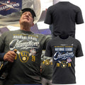 Milwaukee Brewers Merch 2026 National League Champions Locker Room T-Shirt Gameday Clothing - Gearneko