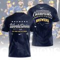 Milwaukee Brewers Merch Fanatics 2026 National League Champions T-Shirt - Gearneko
